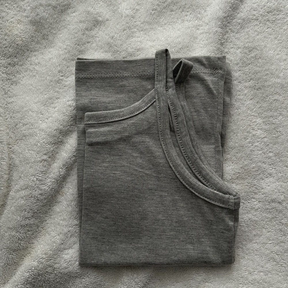 Girls Grey Tank Top